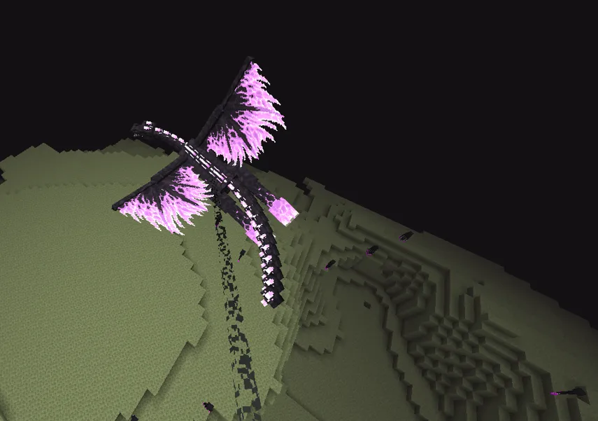 Ender Dragon Revamp — Minecraft resurs pak, rasm 2
