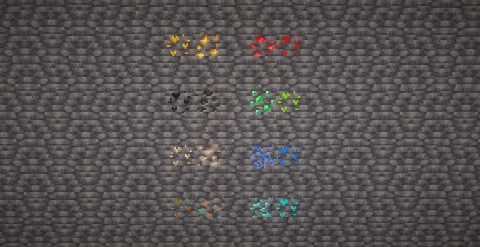 Heart Ore — Minecraft resurs pak, rasm 4