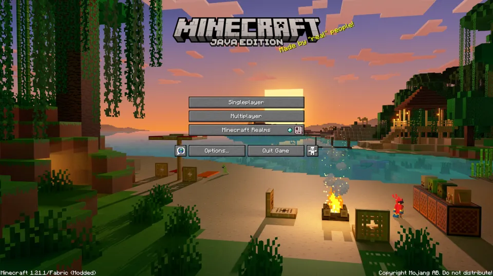 Soothing Scenes Backgrounds — Minecraft resurs pak, rasm 8