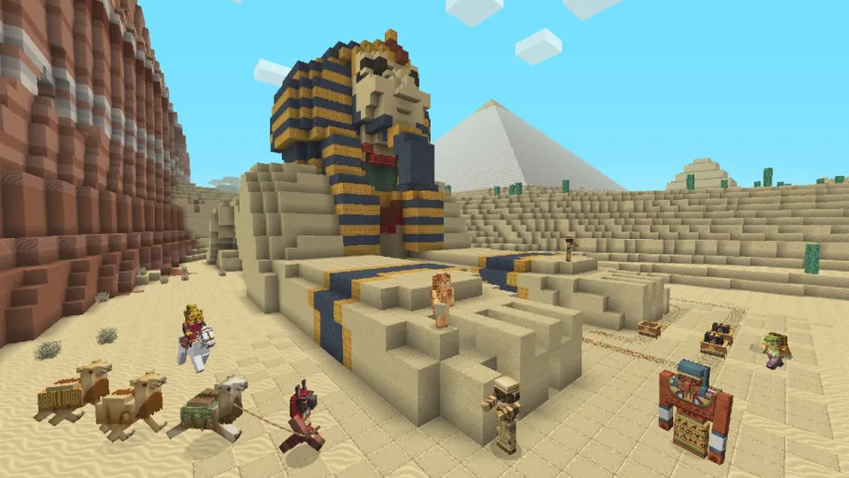 Egyptian Mythology Mash-up — Minecraft resurs pak, rasm 5