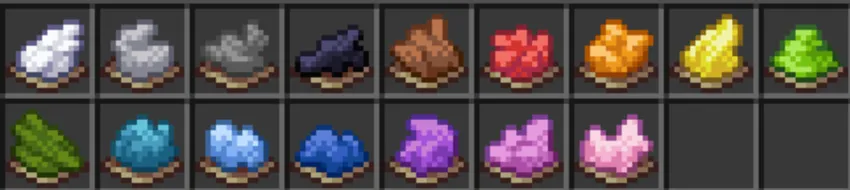 New Dye Textures — Minecraft resurs pak, rasm 2