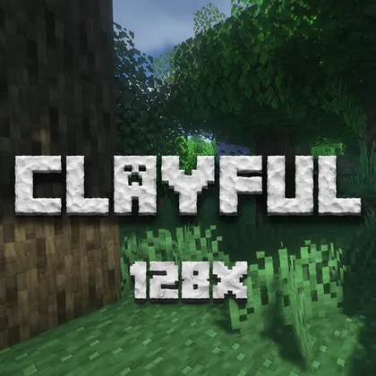 Clayful 128x — Minecraft resurs pak, rasm 1