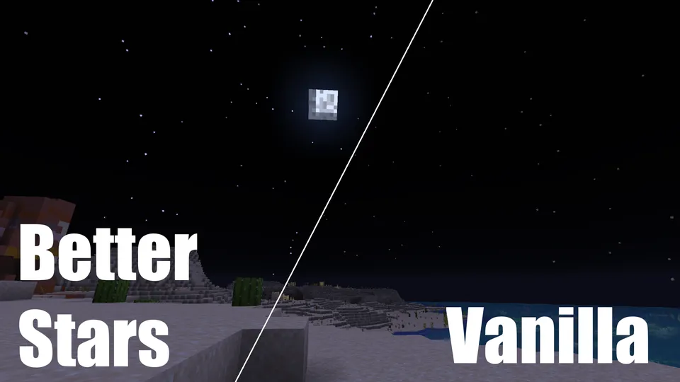 Better Stars — Minecraft resurs pak, rasm 2