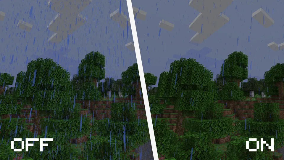 Unobtrusive Particles — Minecraft resurs pak, rasm 3
