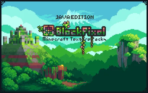BlockPixel — Minecraft resurs pak, rasm 1