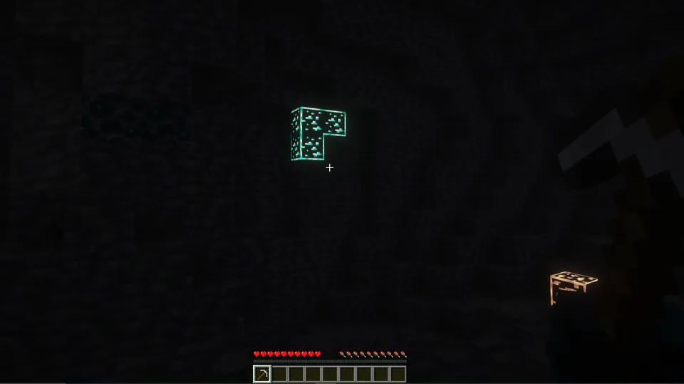 Porloq ruda — Minecraft resurs pak, rasm 4