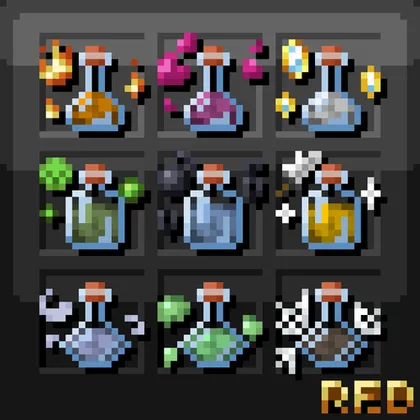 Fractures - Potions — Minecraft resurs pak, rasm 1