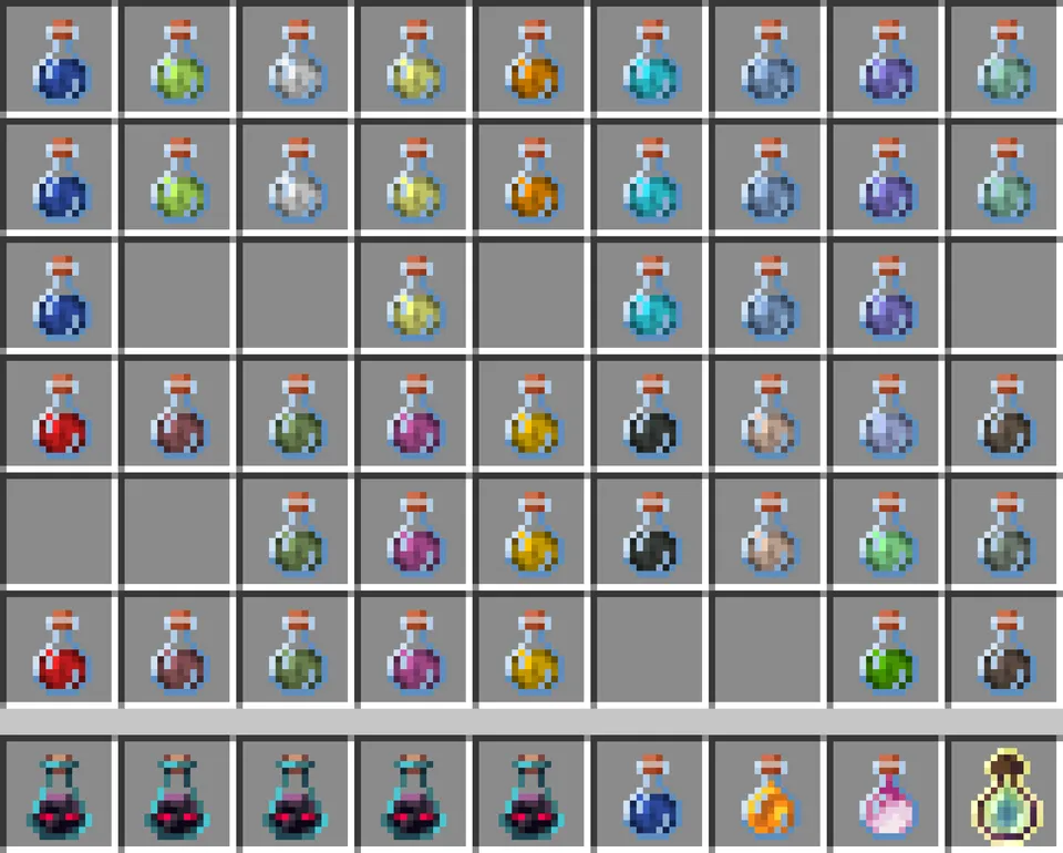 Fractures - Potions — Minecraft resurs pak, rasm 3