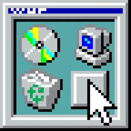 System 98 (Windows 98 Themed GUI) — Minecraft resurs pak, rasm 1