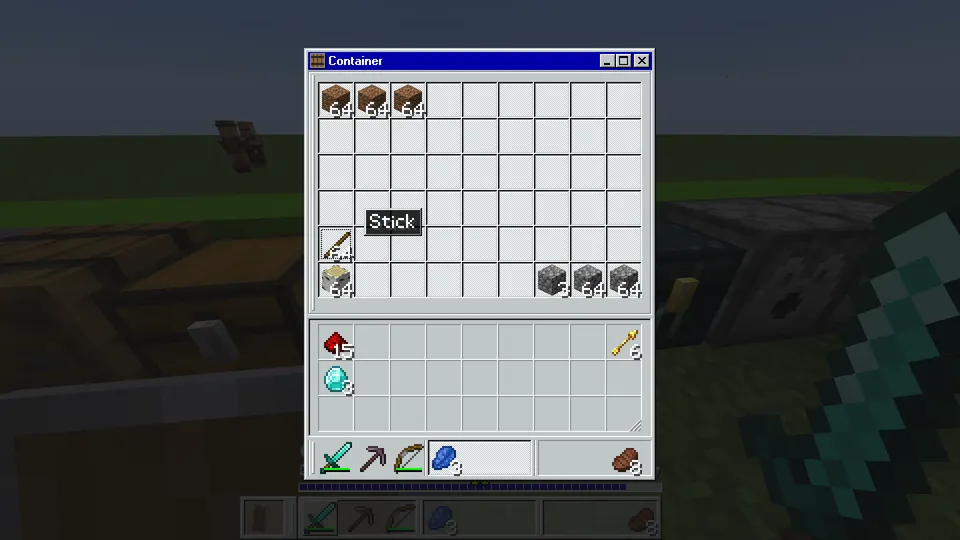 System 98 (Windows 98 Themed GUI) — Minecraft resurs pak, rasm 4