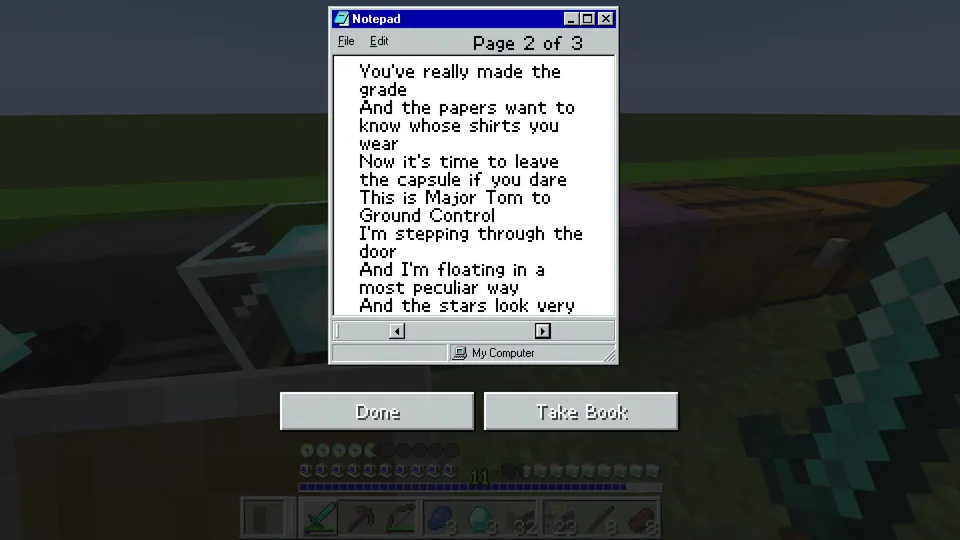 System 98 (Windows 98 Themed GUI) — Minecraft resurs pak, rasm 5