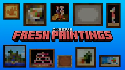 Fresh Paintings — Minecraft resurs pak, rasm 1