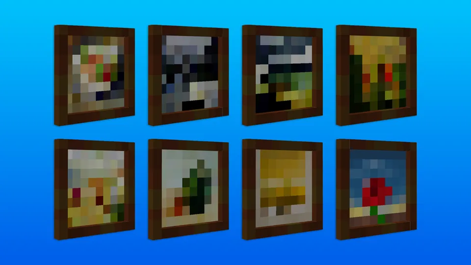 Fresh Paintings — Minecraft resurs pak, rasm 2