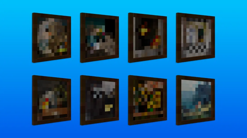 Fresh Paintings — Minecraft resurs pak, rasm 6