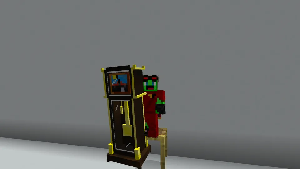A clock but with a pendulum — Minecraft resurs pak, rasm 3