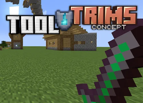 Tool Trims Concept — Minecraft mod, rasm 1