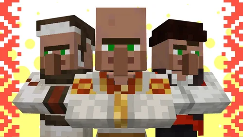 Slavic Villagers — Minecraft resurs pak, rasm 1