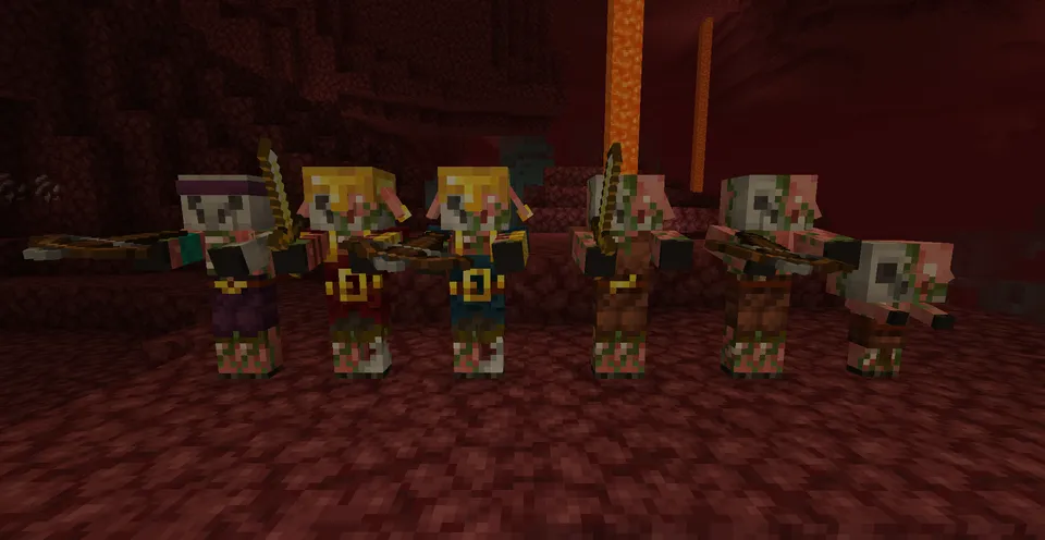 AL's Piglins Revamped — Minecraft resurs pak, rasm 8