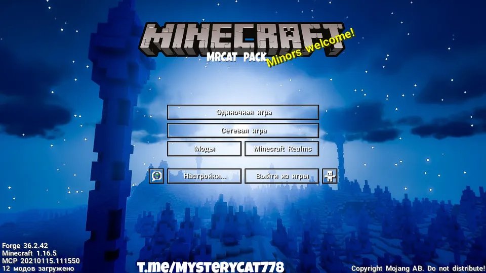 MrCatPack — Minecraft resurs pak, rasm 2