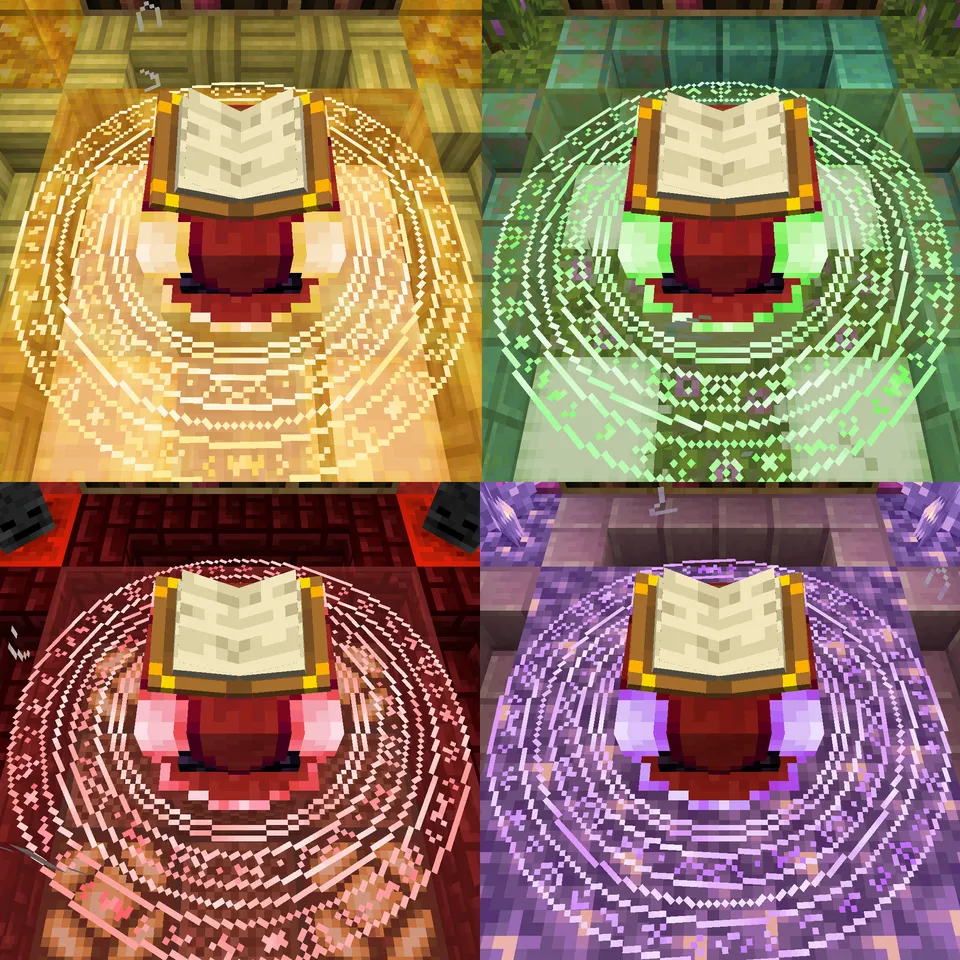 Enchanting Table Magic Circle — Minecraft resurs pak, rasm 2