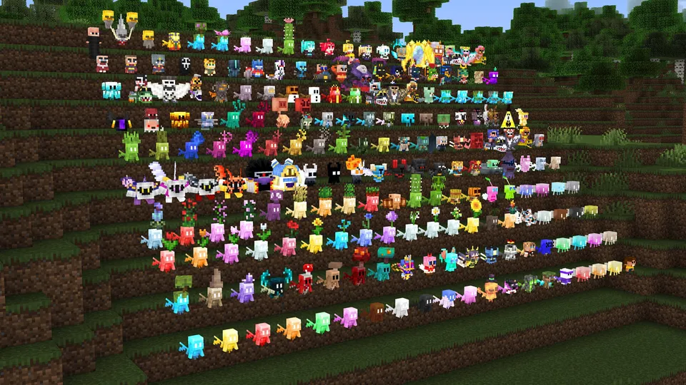Assorted Allays (200+ Allays) — Minecraft resurs pak, rasm 2