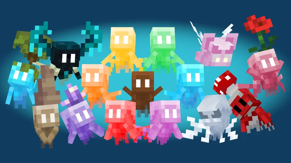 Assorted Allays (200+ Allays) — Minecraft resurs pak, rasm 3