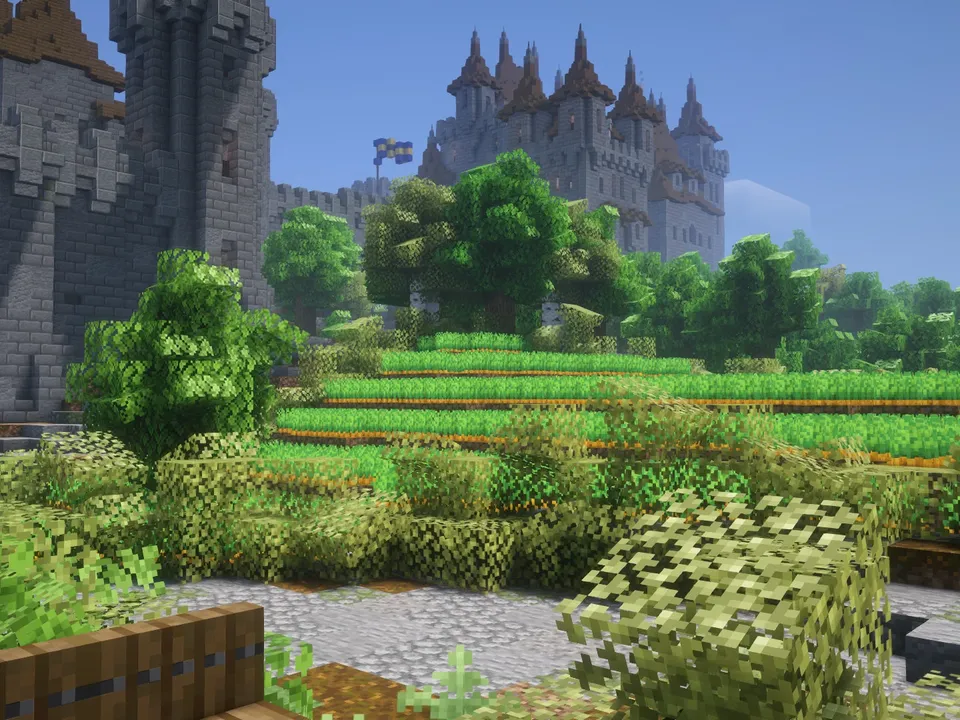 Cubic Leaves — Minecraft resurs pak, rasm 2