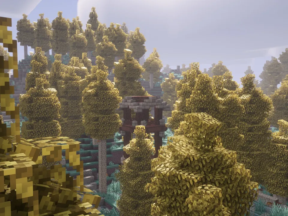 Cubic Leaves — Minecraft resurs pak, rasm 4