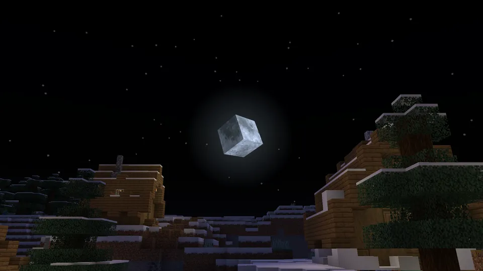 Cubic Sun & Moon — Minecraft resurs pak, rasm 3