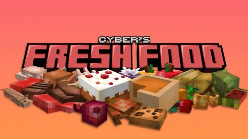Fresh Food — Minecraft resurs pak, rasm 1