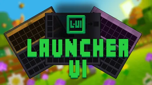Launcher UI — Minecraft resurs pak, rasm 1