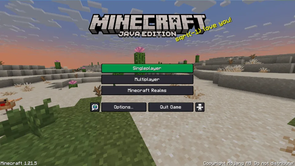 Launcher UI — Minecraft resurs pak, rasm 2