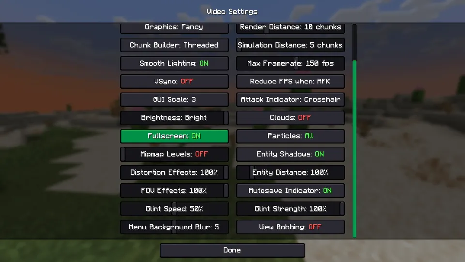 Launcher UI — Minecraft resurs pak, rasm 3