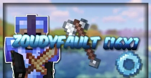 ZoudyFault - PVP resurspaki — Minecraft resurs pak, rasm 1