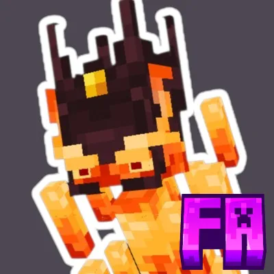 Wardelon's Blazes x Fresh Animations — Minecraft resurs pak, rasm 1