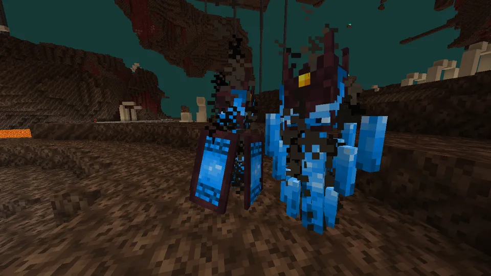 Wardelon's Blazes x Fresh Animations — Minecraft resurs pak, rasm 2
