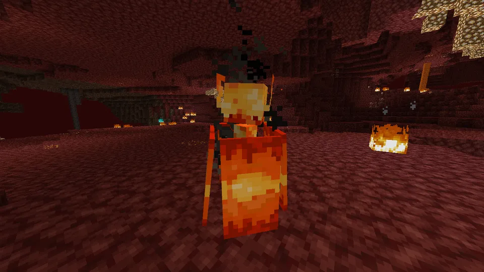 Wardelon's Blazes x Fresh Animations — Minecraft resurs pak, rasm 7