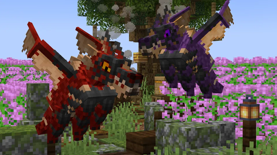 Pet Dragons — Minecraft resurs pak, rasm 3