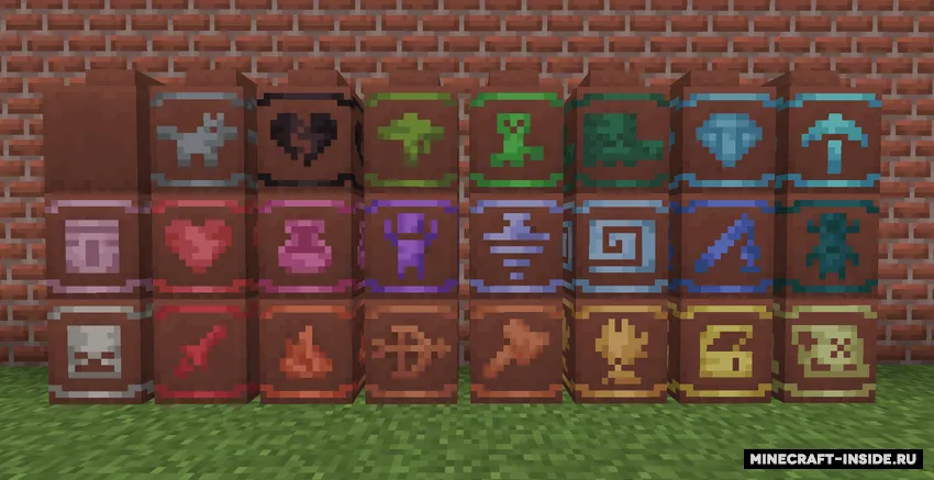 Painted Pottery Sherds — Minecraft resurs pak, rasm 2