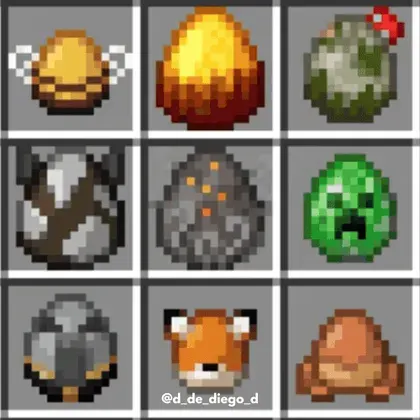 New eggs mobs