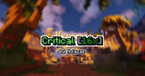 Critical pvp tekstur pak — Minecraft resurs pak, rasm 1