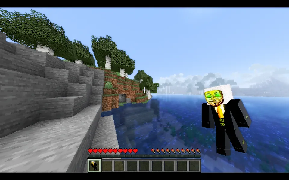 Trolls Axe Pvp Totem 3d — Minecraft resurs pak, rasm 3