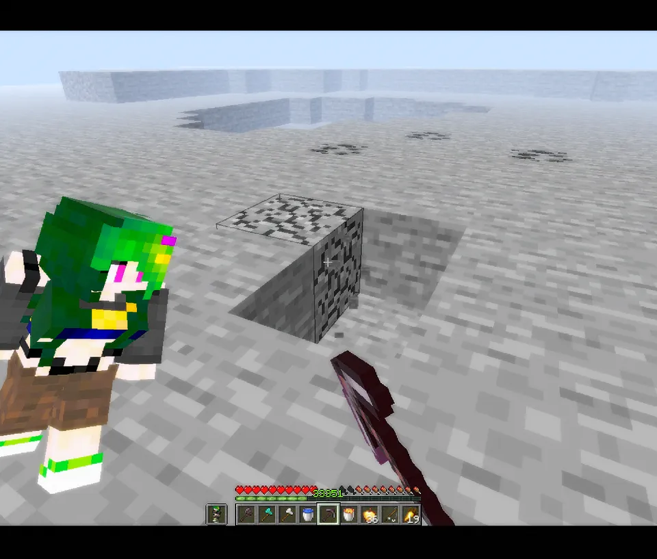 Trolls Axe Pvp Totem 3d — Minecraft resurs pak, rasm 5