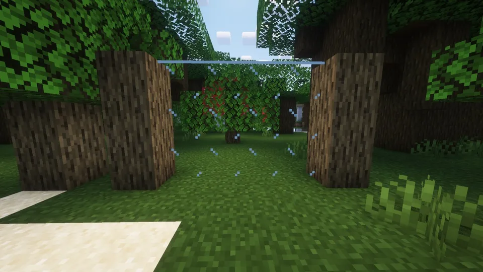 Vanilla Connected Glass — Minecraft resurs pak, rasm 2