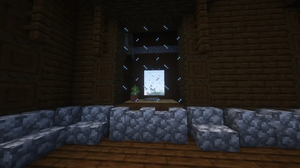 Vanilla Connected Glass — Minecraft resurs pak, rasm 5