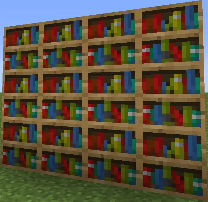 New Chisel Bookshelf — Minecraft resurs pak, rasm 3