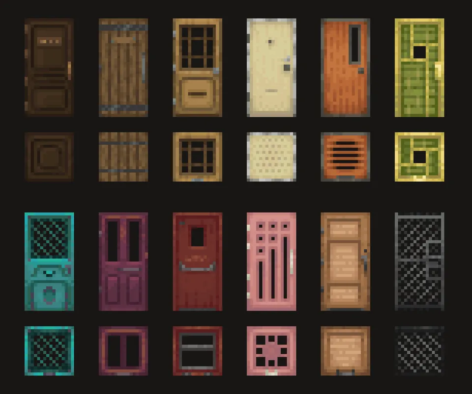 ModernDoors — Minecraft resurs pak, rasm 2