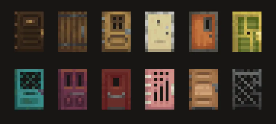 ModernDoors — Minecraft resurs pak, rasm 3