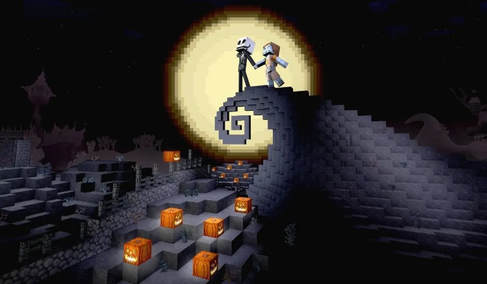 The Nightmare Before Christmas — Minecraft resurs pak, rasm 2