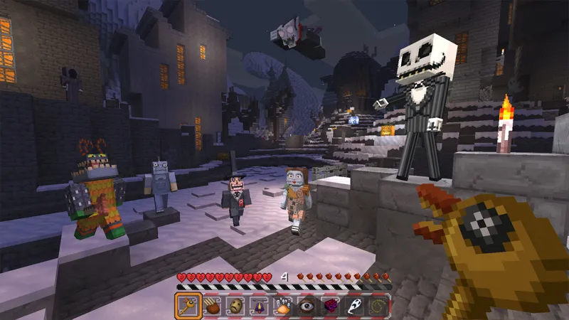 The Nightmare Before Christmas — Minecraft resurs pak, rasm 3